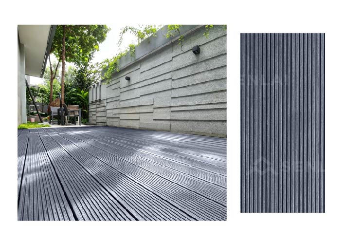 WPC decking color option