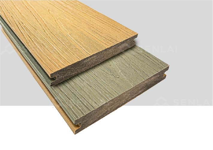 wood plastic composite decking