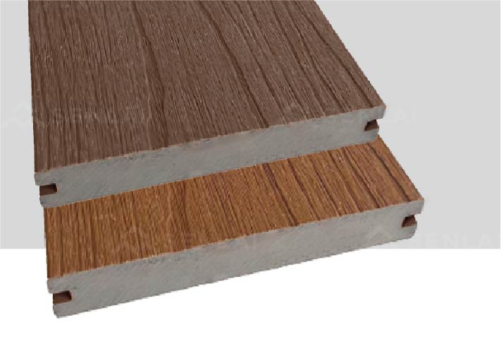 wood plastic composite decking