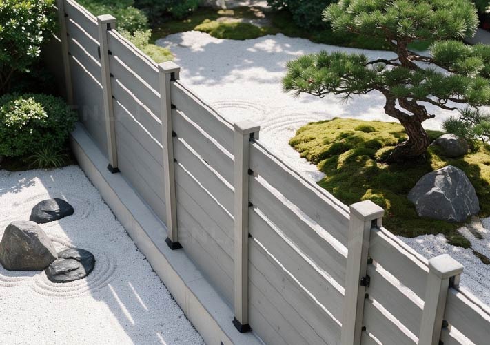 WPC decking color option