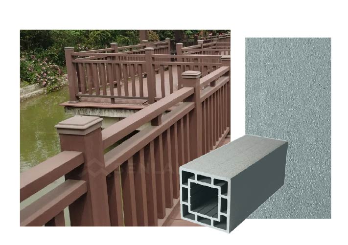 WPC decking color option